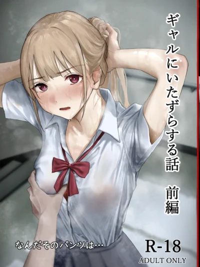ギャルにいたずらする話  （前編）（なんだそのパンツは…）