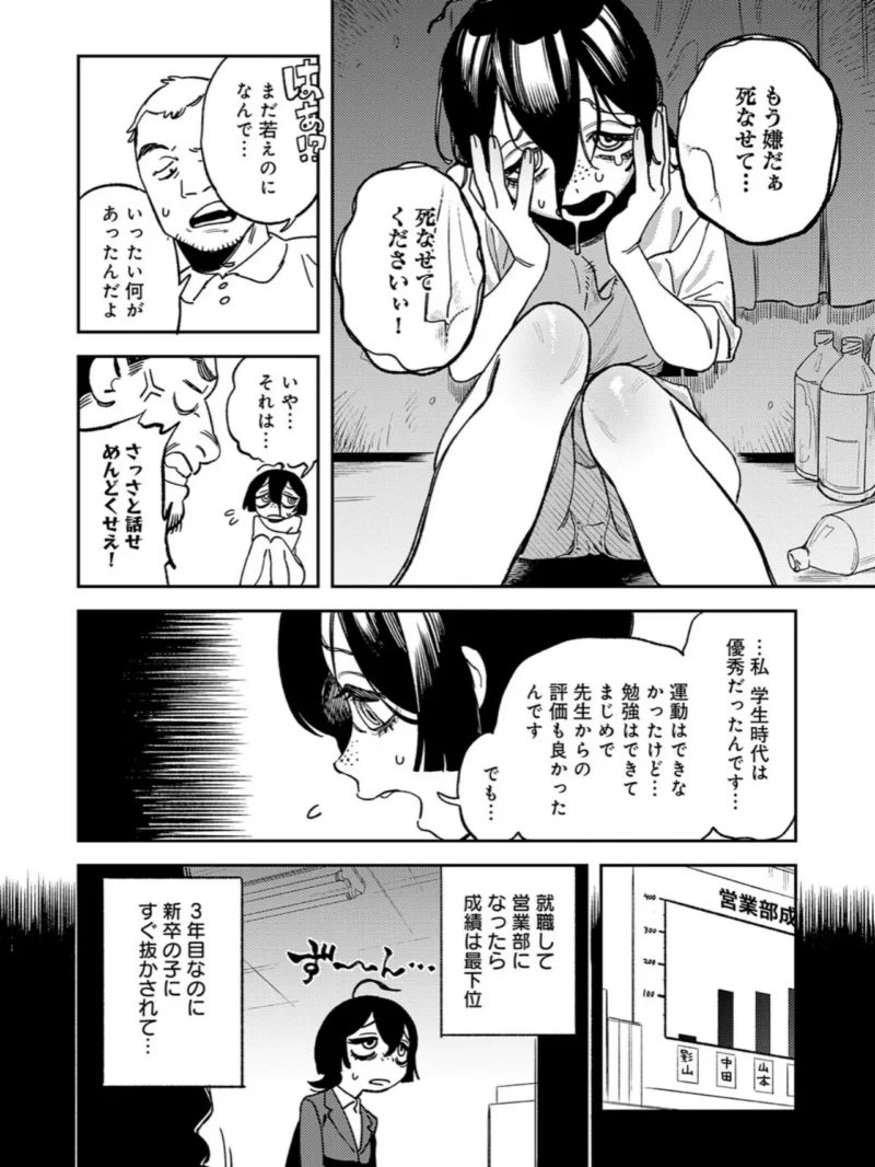 カラダで払え！死にたがりちゃん（エコギ） のサンプル画像5