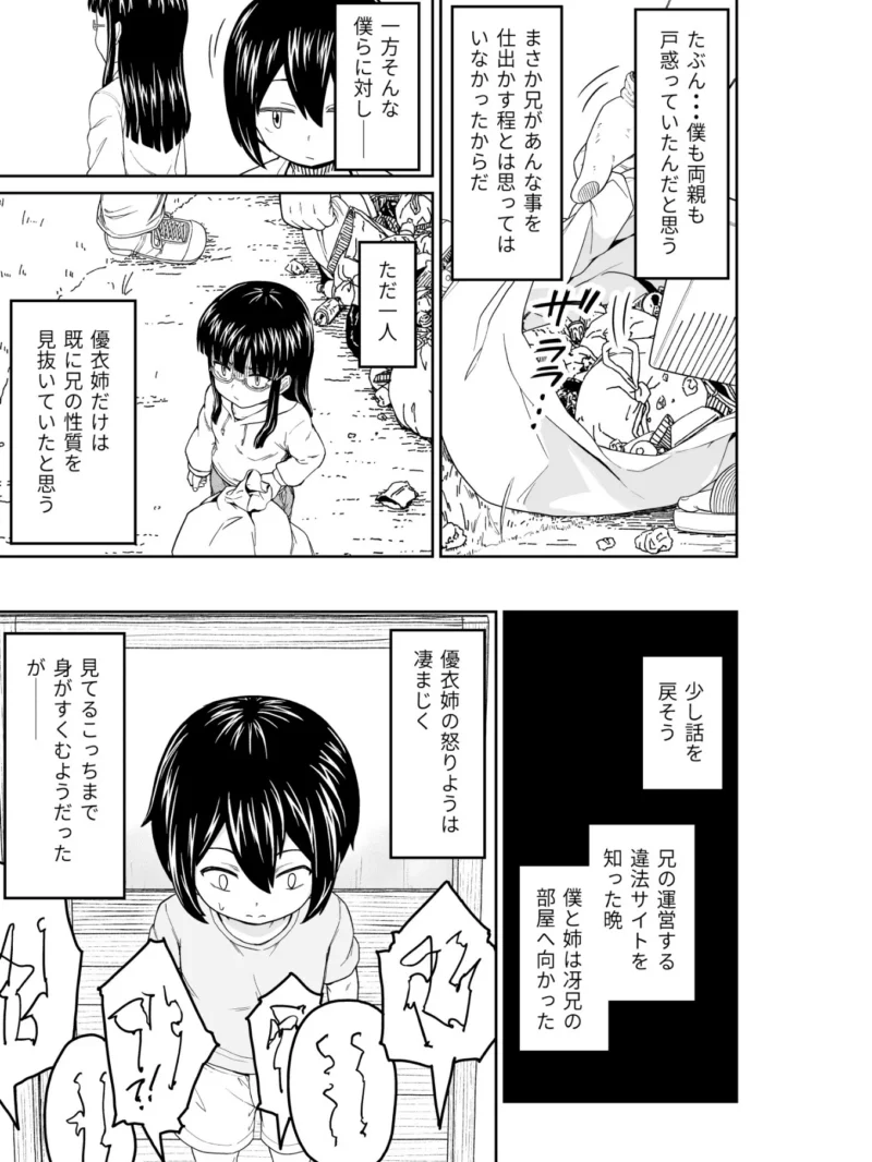 そこにはアイがありますか-ぼくの兄貴は無断転載者-【棒消し修正版】（まる巳亭） のサンプル画像9